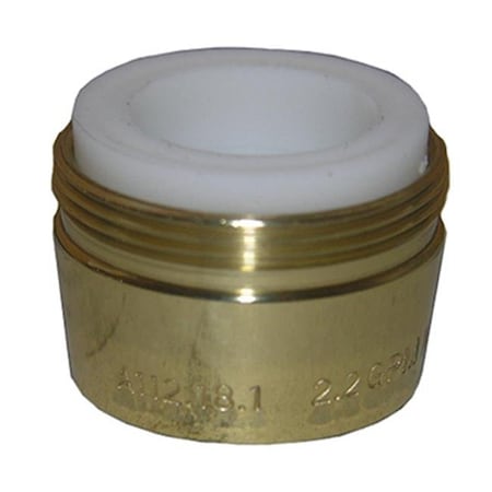 Sharptools 09-1973 Polished Brass Dual Thread Aerator SH583667